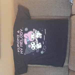 Black My Melody and Kuromi T-shirt